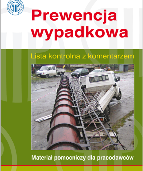 Broszura PIP pt. Prewencja wypadkowa lista kontrolna