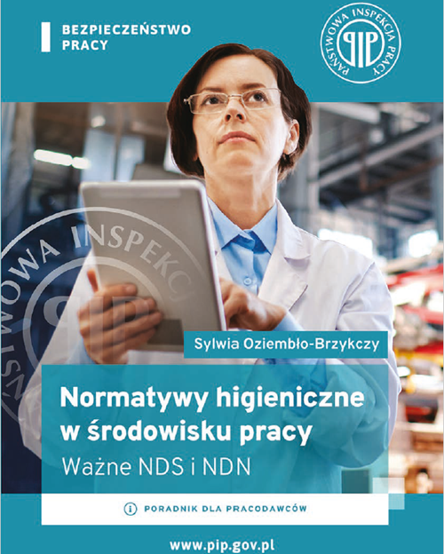Broszura PIP pt. Normatywy higieniczne w środowisku pracy